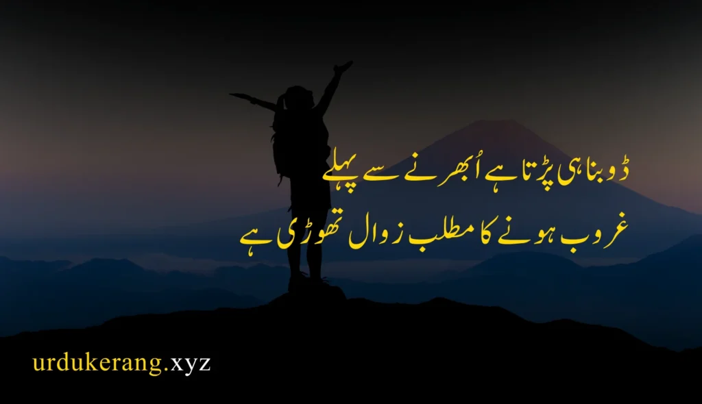 Motivational Quotes In Urdu 