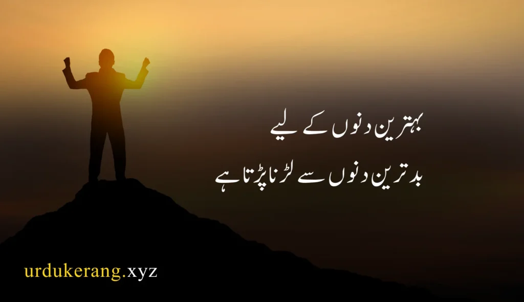 Motivational Quotes In Urdu 