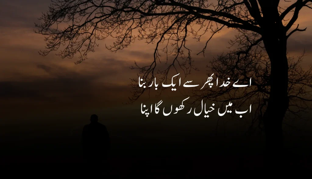 Sad Poetry in Urdu